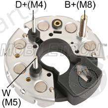  MOBILETRON part RB14H Rectifier, alternator