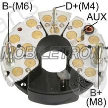  MOBILETRON part RB72H Rectifier, alternator