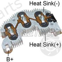  MOBILETRON part RD35A Rectifier, alternator