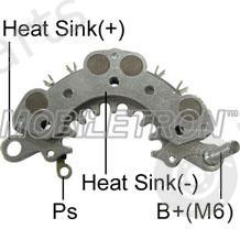  MOBILETRON part RH82 Rectifier, alternator