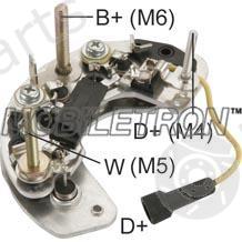  MOBILETRON part RL09H Rectifier, alternator