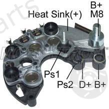  MOBILETRON part RP40H Rectifier, alternator
