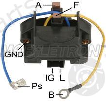  MOBILETRON part VRPR123 Alternator Regulator