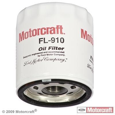  MOTORCRAFT part FL910 Oil Filter