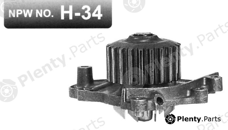  NPW part H34 Water Pump