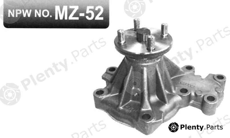  NPW part MZ52 Water Pump