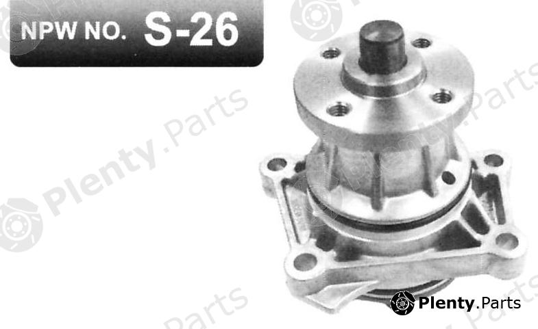  NPW part S-26 (S26) Water Pump