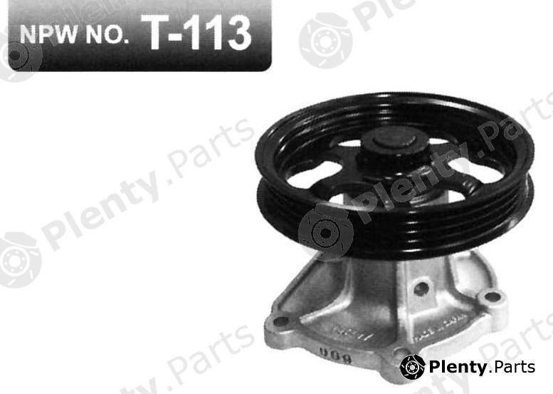  NPW part T113 Water Pump