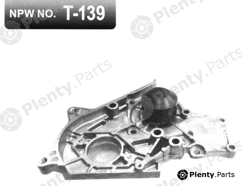  NPW part T139 Water Pump