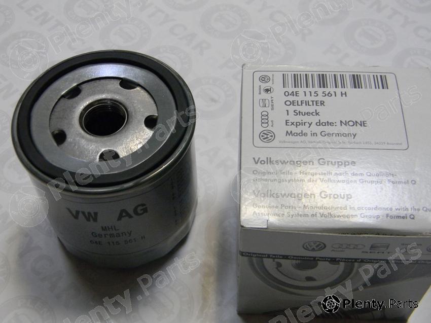 Genuine VAG part 04E115561H Oil Filter