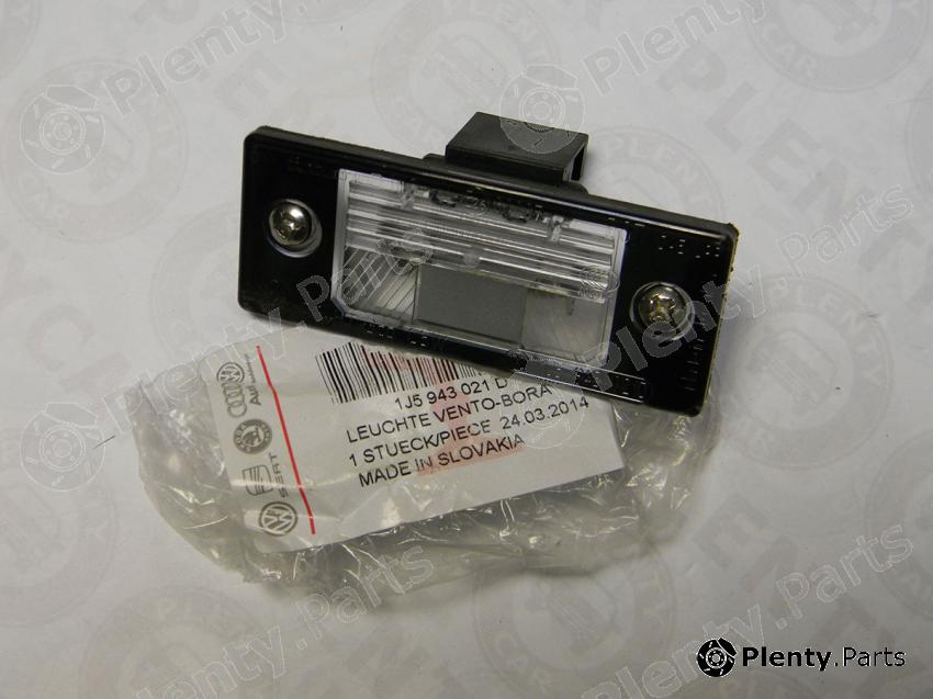 Genuine VAG part 1J5943021D Licence Plate Light