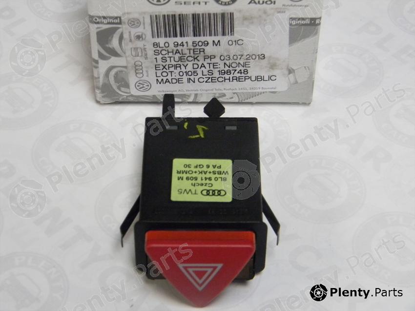 Genuine VAG part 8L0941509M01C Hazard Light Switch