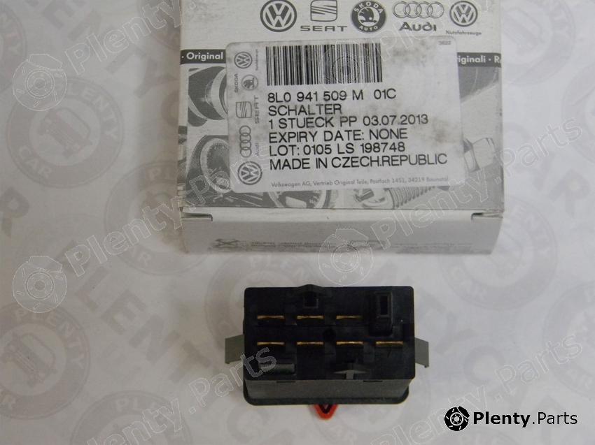 Genuine VAG part 8L0941509M01C Hazard Light Switch
