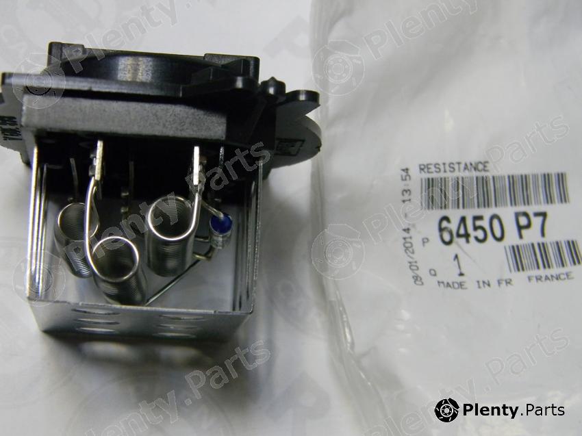 Genuine CITROEN / PEUGEOT part 6450P7 Resistor, interior blower