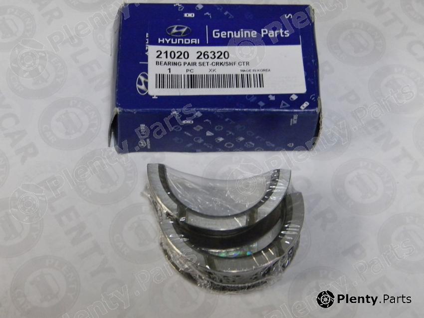 Genuine HYUNDAI / KIA (MOBIS) part 2102026320 Crankshaft Bearing Set