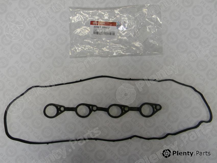 Genuine HYUNDAI / KIA (MOBIS) part 224412B002 Gasket, cylinder head cover