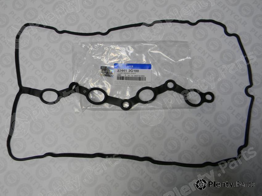 Genuine HYUNDAI / KIA (MOBIS) part 224412G100 Gasket, cylinder head cover