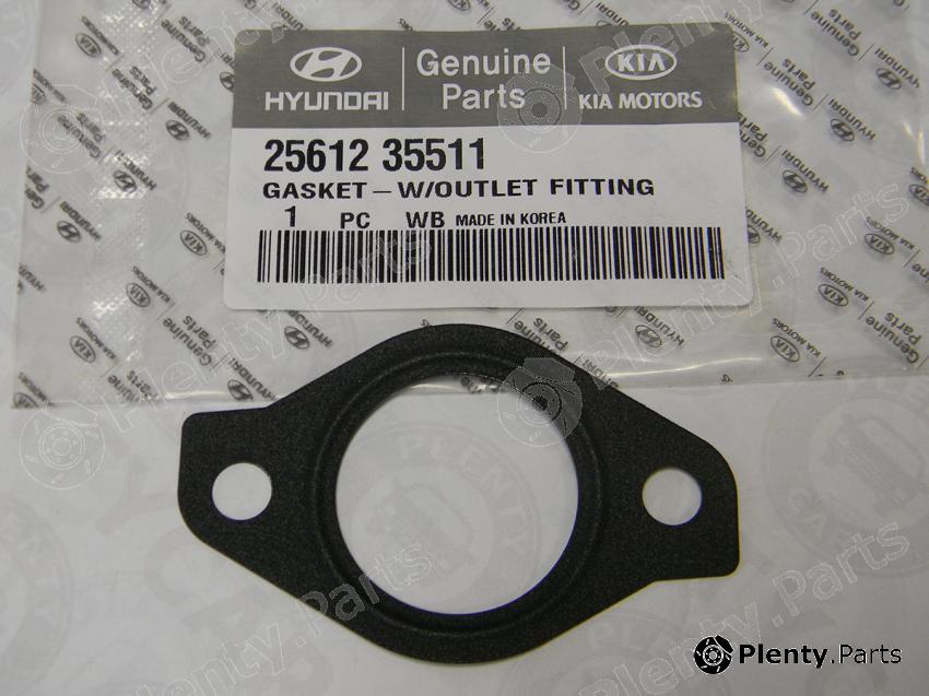 Genuine HYUNDAI / KIA (MOBIS) part 2561235511 Gasket, thermostat