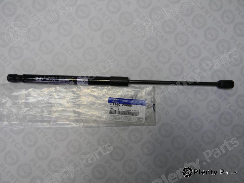 Genuine HYUNDAI / KIA (MOBIS) part 811602B000 Gas Spring, bonnet
