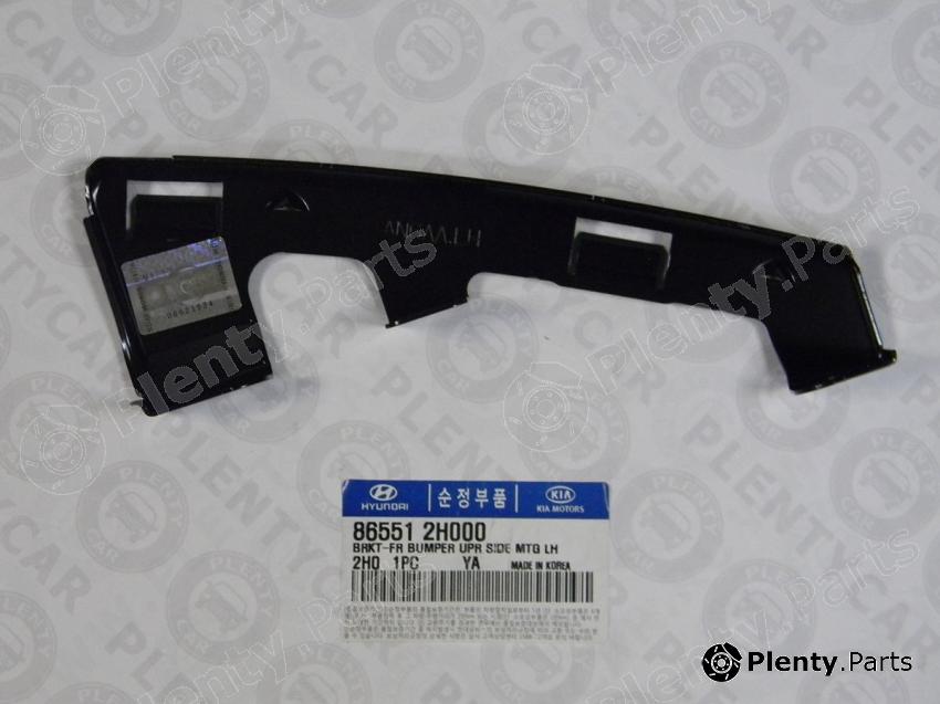 Genuine HYUNDAI / KIA (MOBIS) part 865512H000 Support, bumper