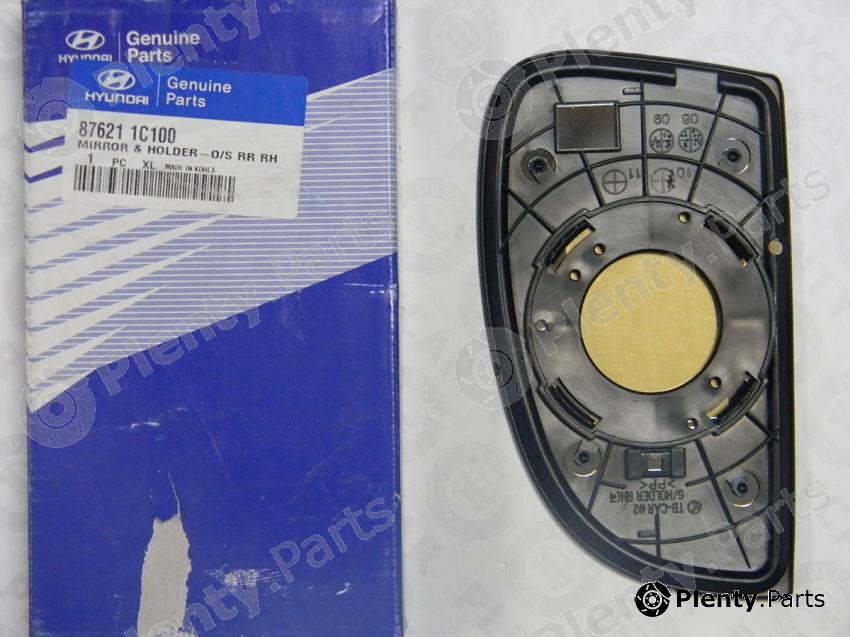 Genuine HYUNDAI / KIA (MOBIS) part 876211C100 Mirror Glass, outside mirror
