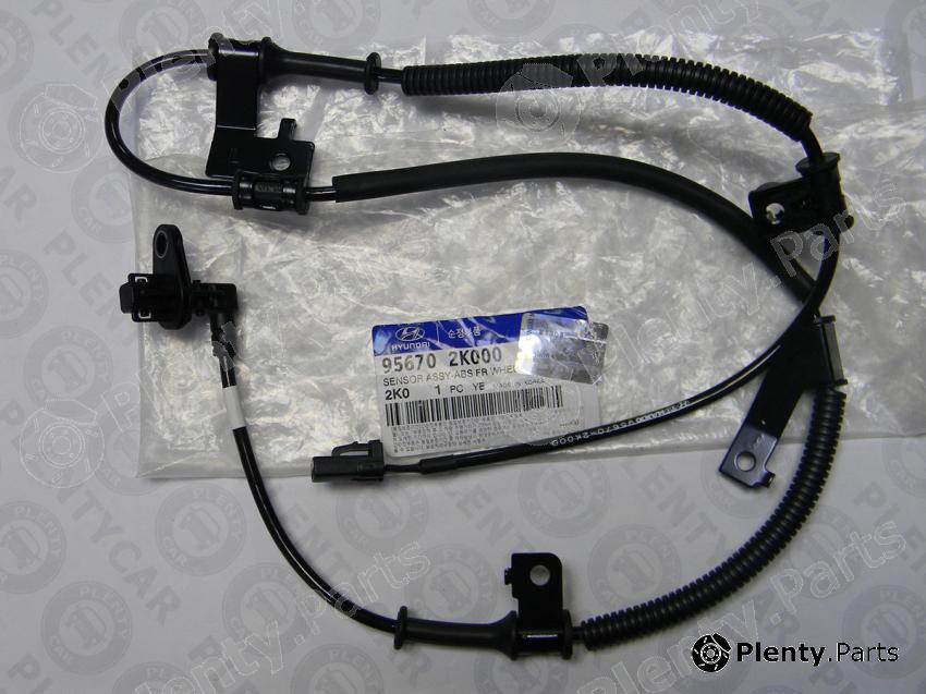 Genuine HYUNDAI / KIA (MOBIS) part 956702K000 Sensor, wheel speed