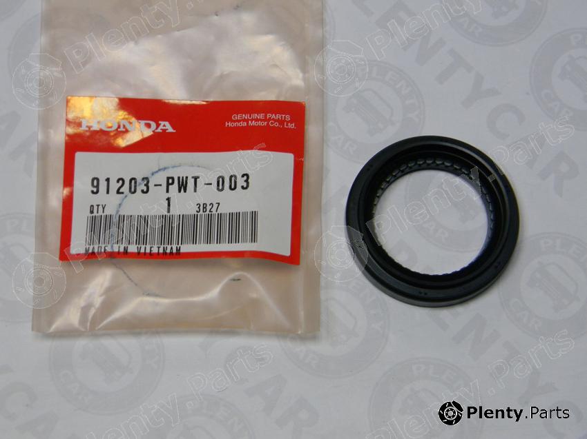 Genuine HONDA part 91203PWT003 Shaft Seal, differential