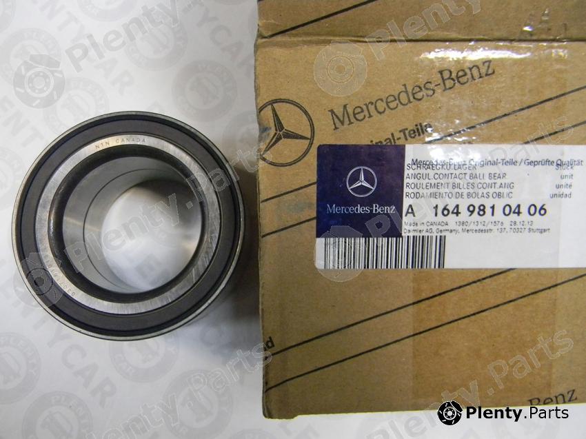 Genuine MERCEDES-BENZ part A1649810406 Wheel Bearing Kit