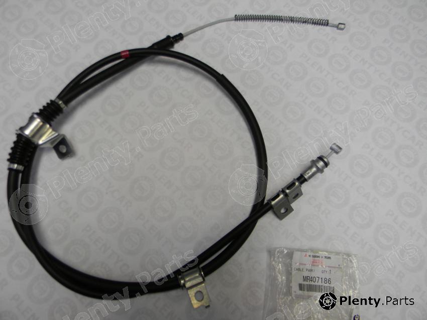 Genuine MITSUBISHI part MR407186 Cable, parking brake
