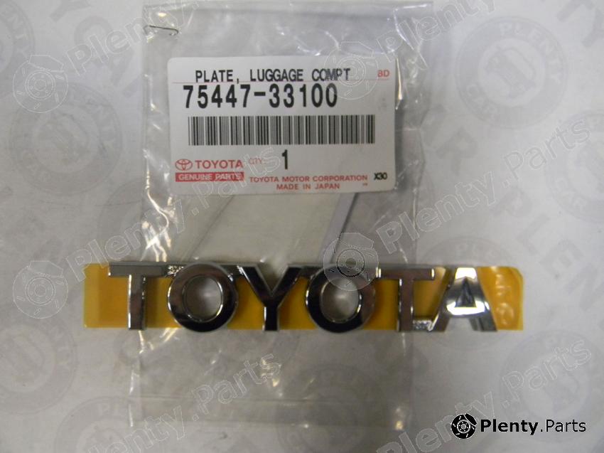 Genuine TOYOTA part 7544733100 Replacement part