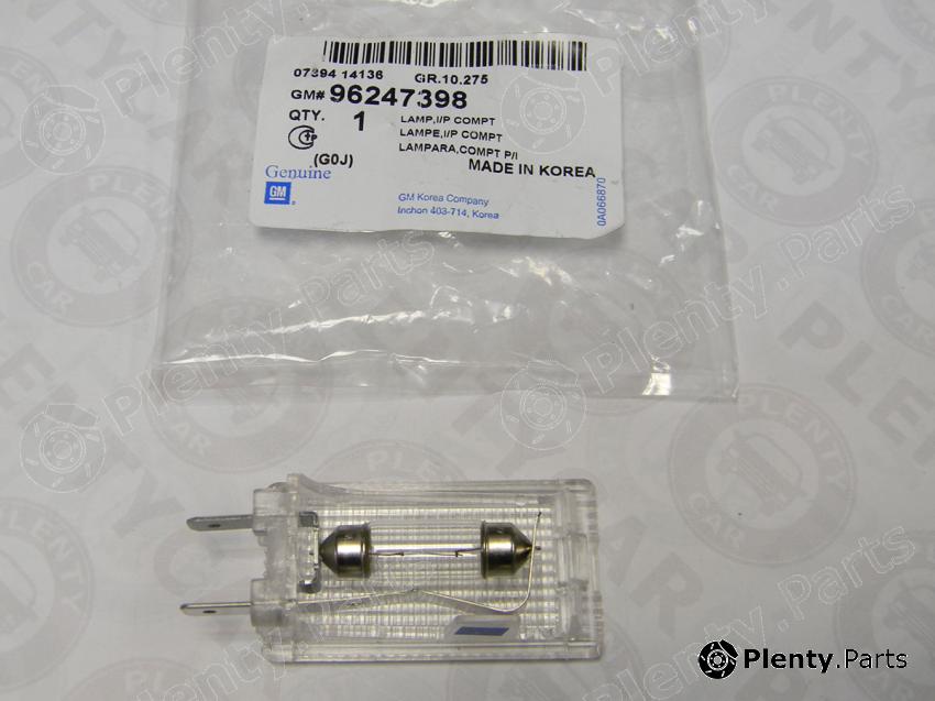 Genuine CHEVROLET / DAEWOO part 96247398 Replacement part