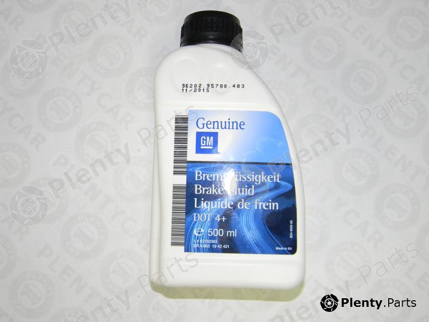 Genuine GENERAL MOTORS part 93160363 Brake Fluid