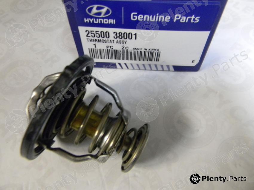 Genuine HYUNDAI / KIA (MOBIS) part 25500-38001 (2550038001) Thermostat, coolant