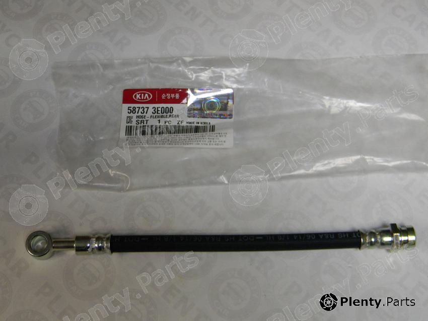 Genuine HYUNDAI / KIA (MOBIS) part 587373E000 Brake Hose