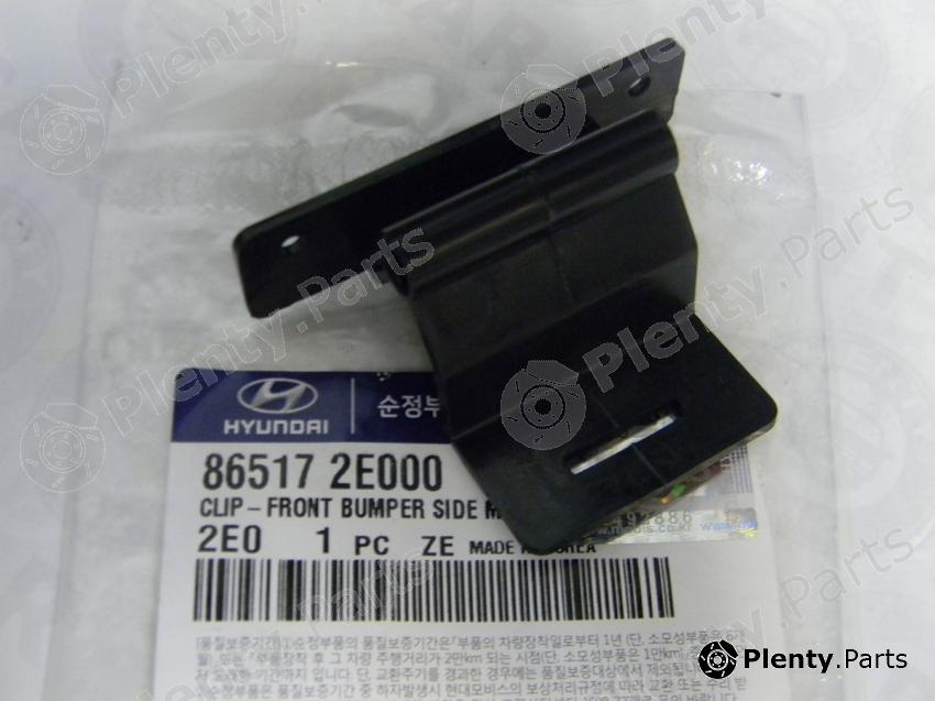 Genuine HYUNDAI / KIA (MOBIS) part 865172E000 Mounting Bracket, bumper
