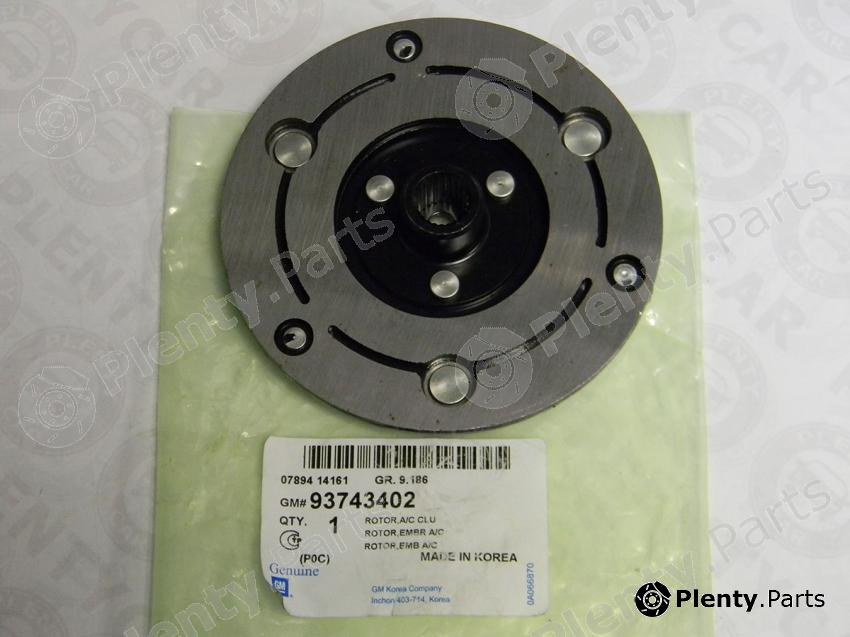 Genuine GENERAL MOTORS part 93743402 Replacement part
