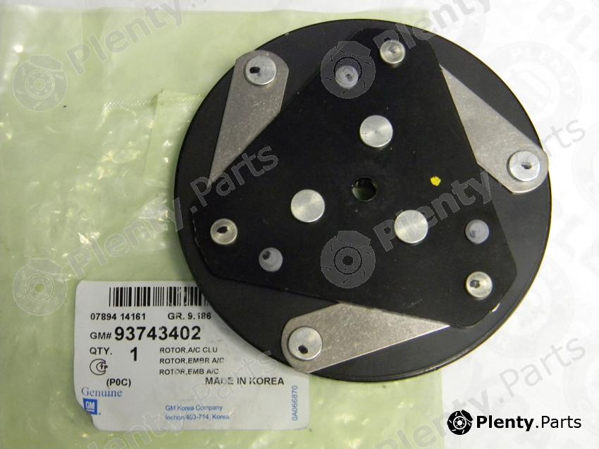 Genuine GENERAL MOTORS part 93743402 Replacement part
