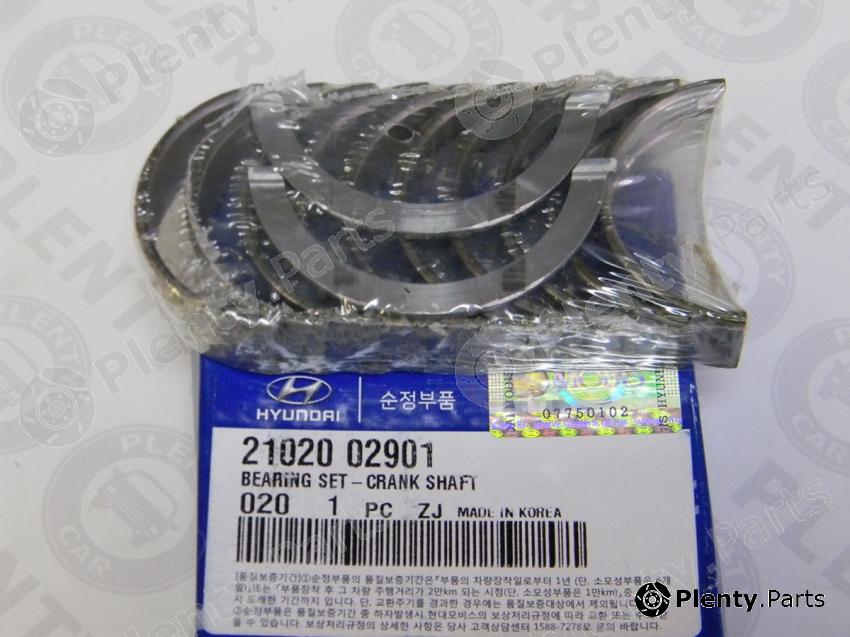 Genuine HYUNDAI / KIA (MOBIS) part 2102002901 Crankshaft Bearing Set