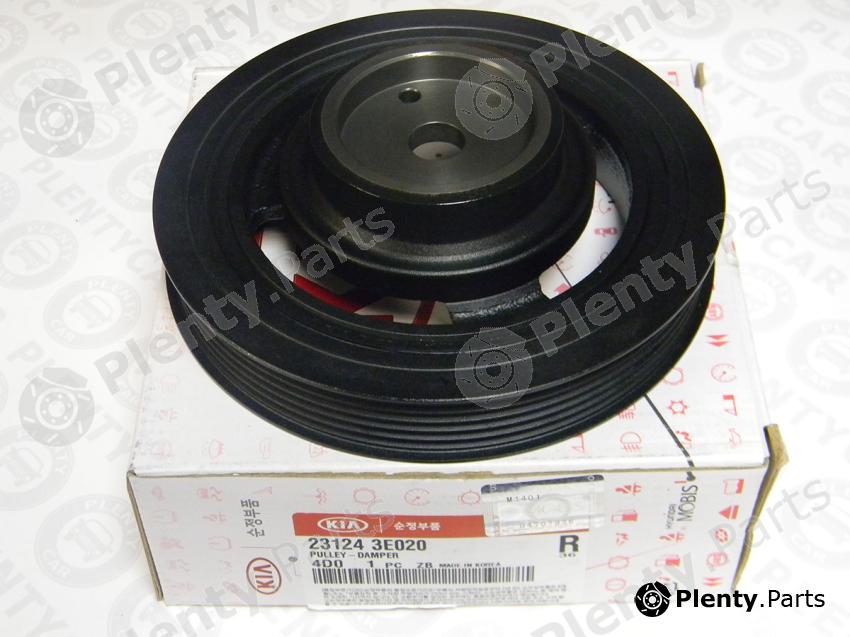 Genuine HYUNDAI / KIA (MOBIS) part 231243E020 Belt Pulley, crankshaft