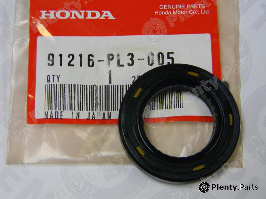 Genuine HONDA part 91216PL3005 Shaft Seal, manual transmission