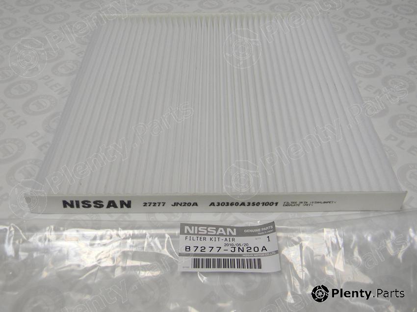 Genuine NISSAN part B7277-JN20A (B7277JN20A) Filter, interior air