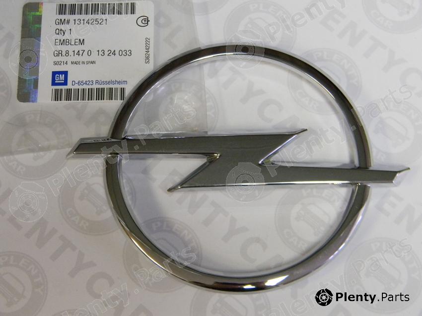 Genuine OPEL part 1324033 Replacement part