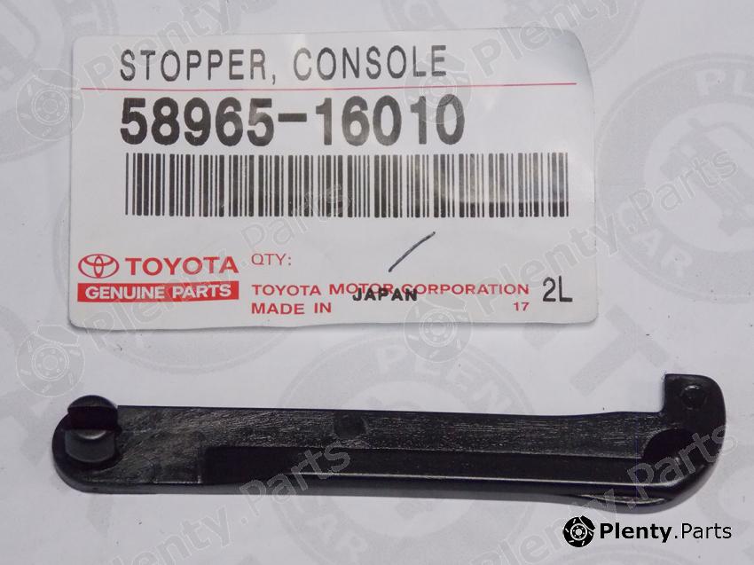 Genuine TOYOTA part 58965-16010 (5896516010) Replacement part
