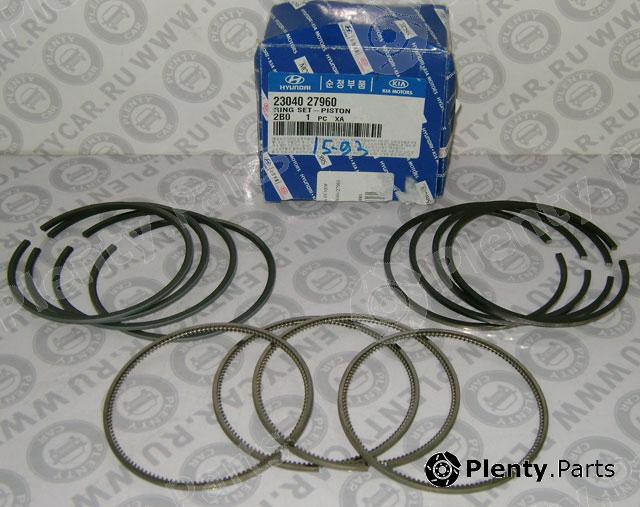 Genuine HYUNDAI / KIA (MOBIS) part 2304027960 Piston Ring Kit