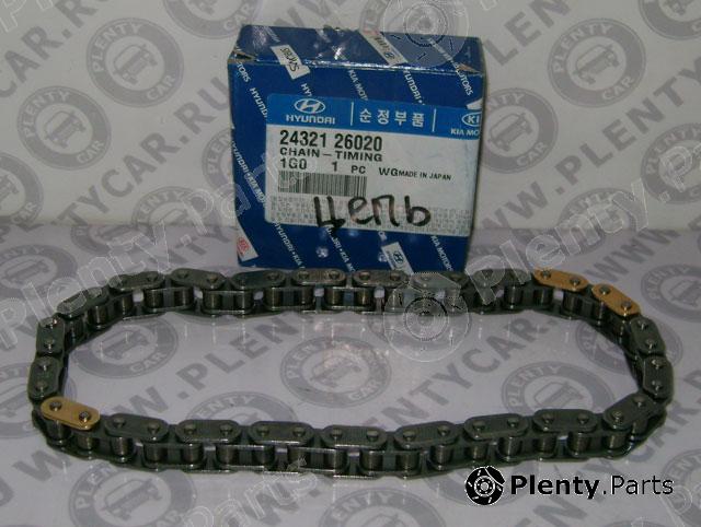 Genuine HYUNDAI / KIA (MOBIS) part 2432126020 Chain, oil pump drive