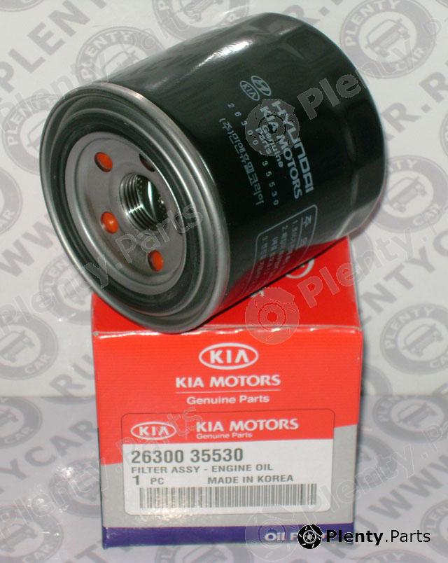 Genuine HYUNDAI / KIA (MOBIS) part 2630035530 Oil Filter