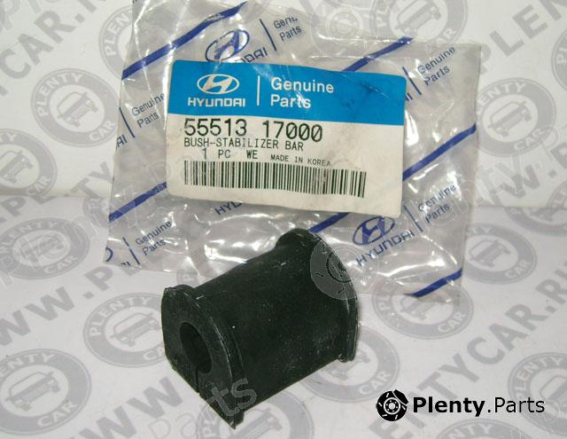Genuine HYUNDAI / KIA (MOBIS) part 55513-17000 (5551317000) Stabiliser Mounting
