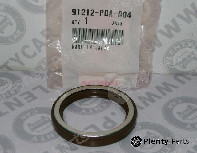 Genuine HONDA part 91212P0A004 Shaft Seal, crankshaft