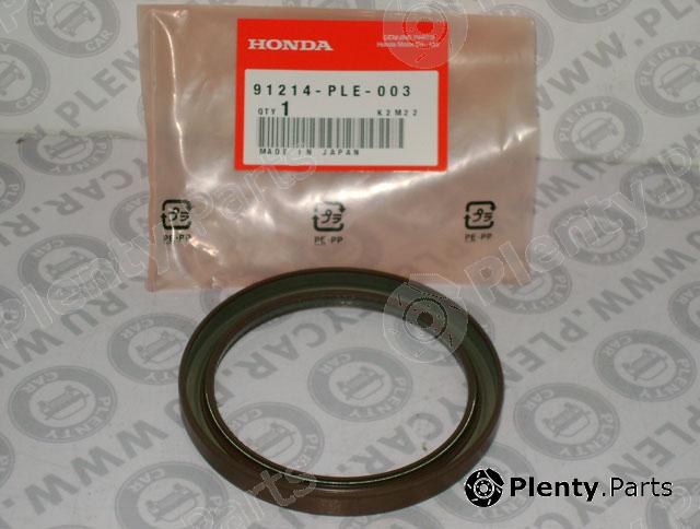 Genuine HONDA part 91214PLE003 Shaft Seal, crankshaft