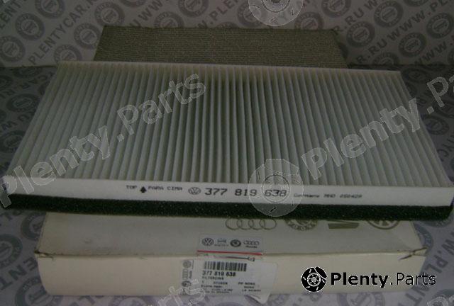 Genuine VAG part 377819638 Filter, interior air